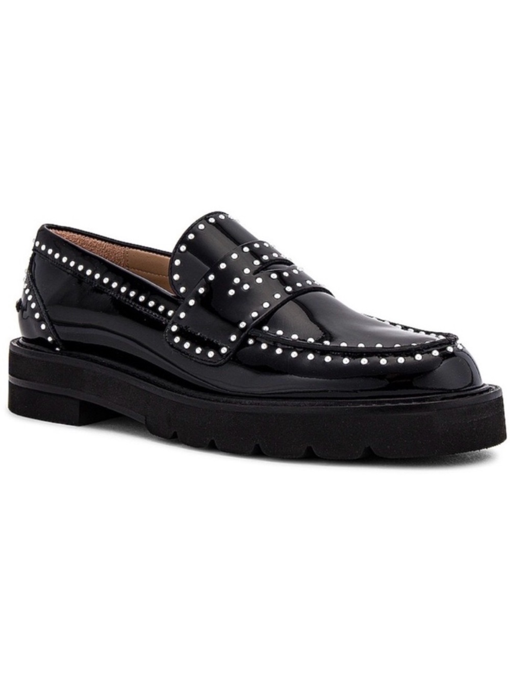 Stuart Weitzman Loafer with Pearls